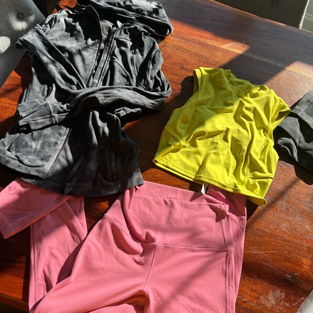 Lululemon Athletica Pink Activewear